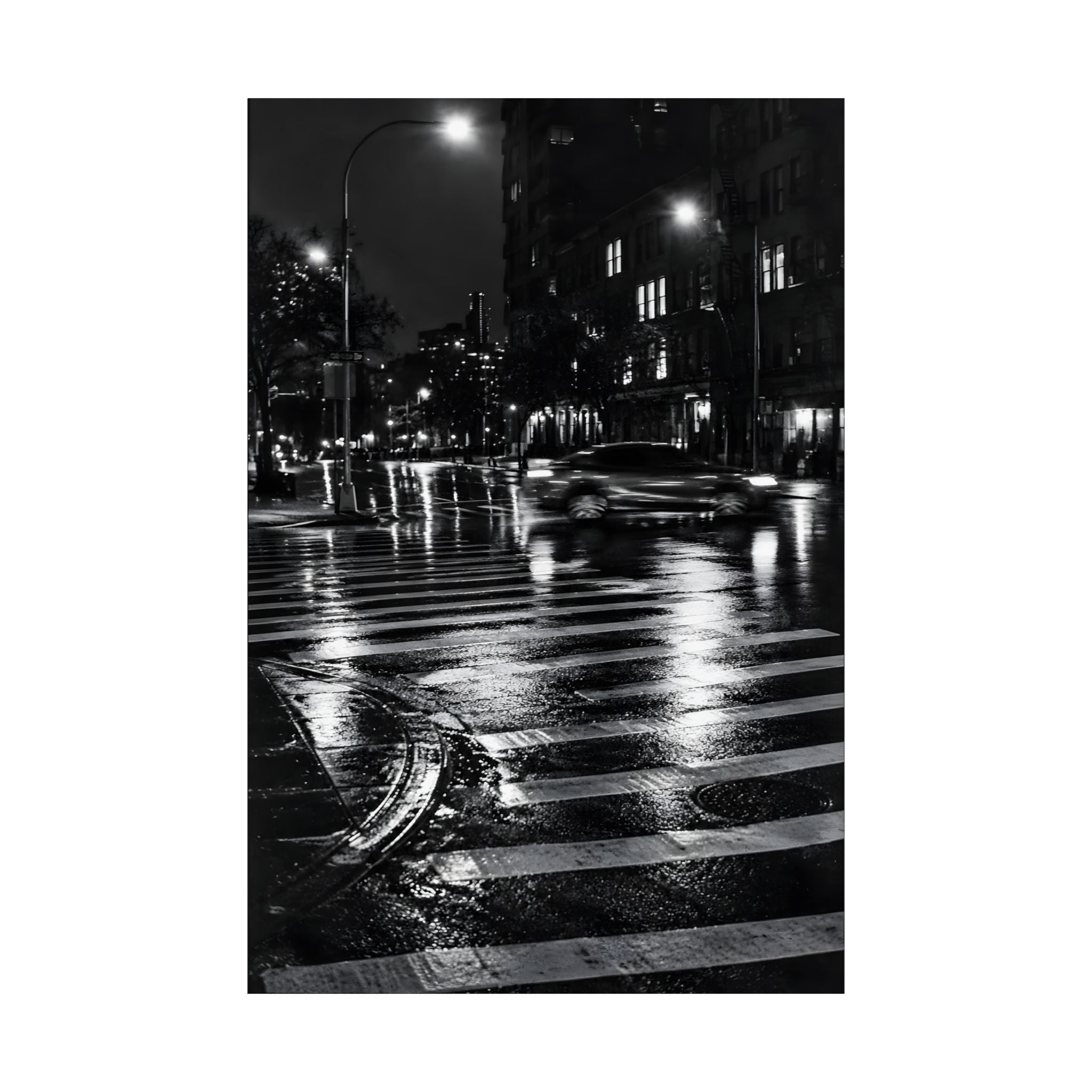 Noir The Crosswalk