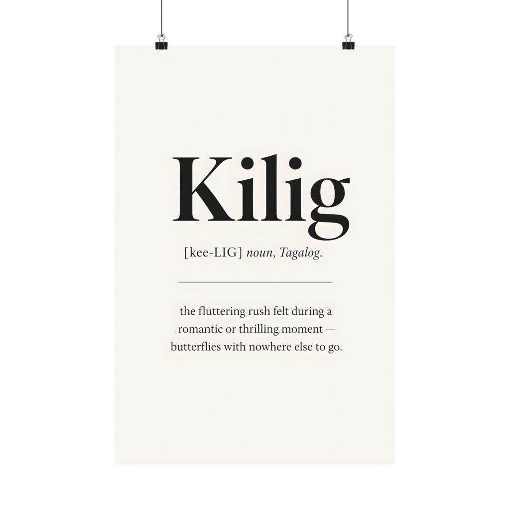 Kilig, Tagalog