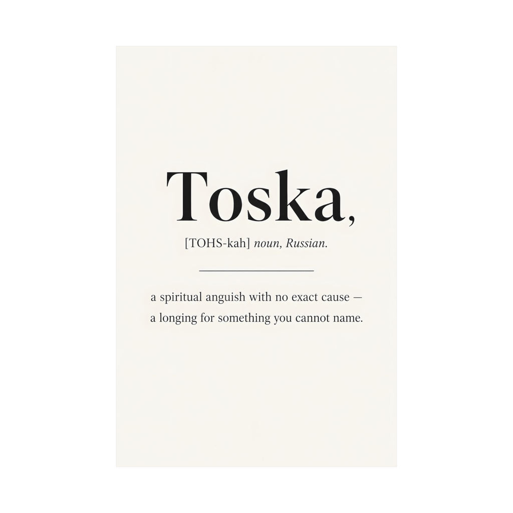 Toska, Russian
