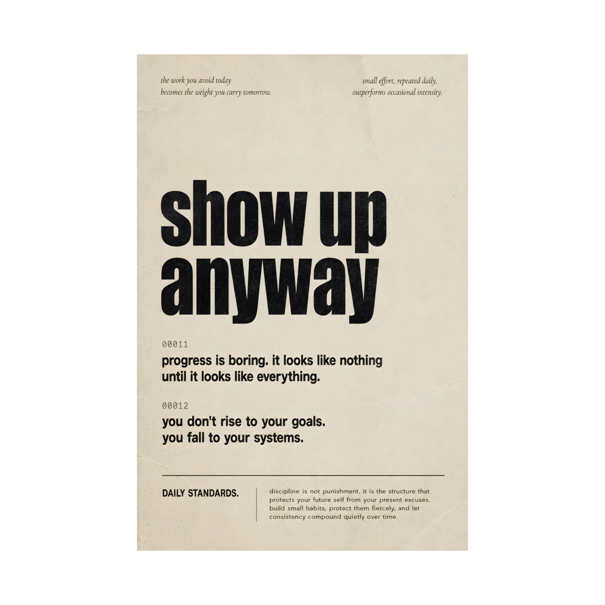 Just Show Up