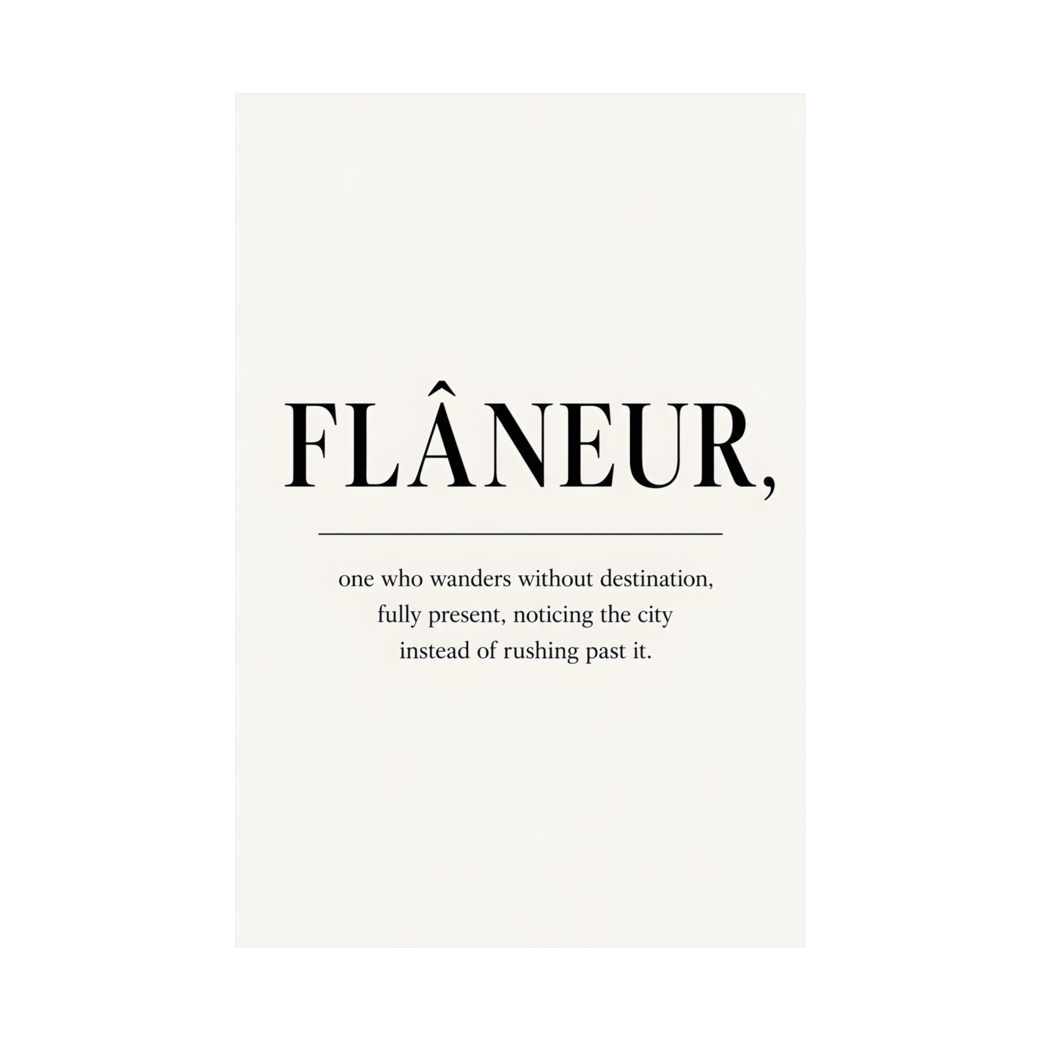 Flâneur