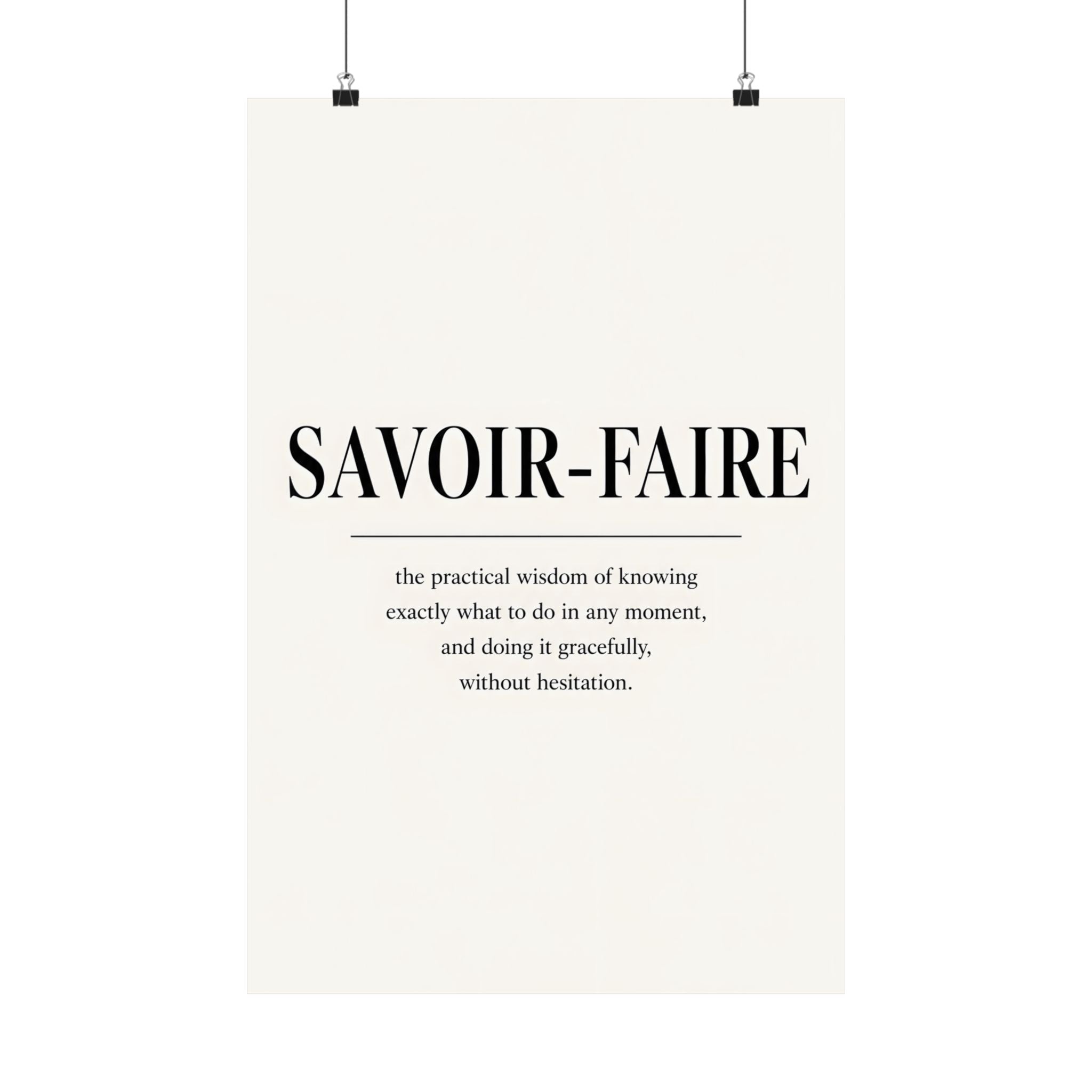 Savoir-Faire