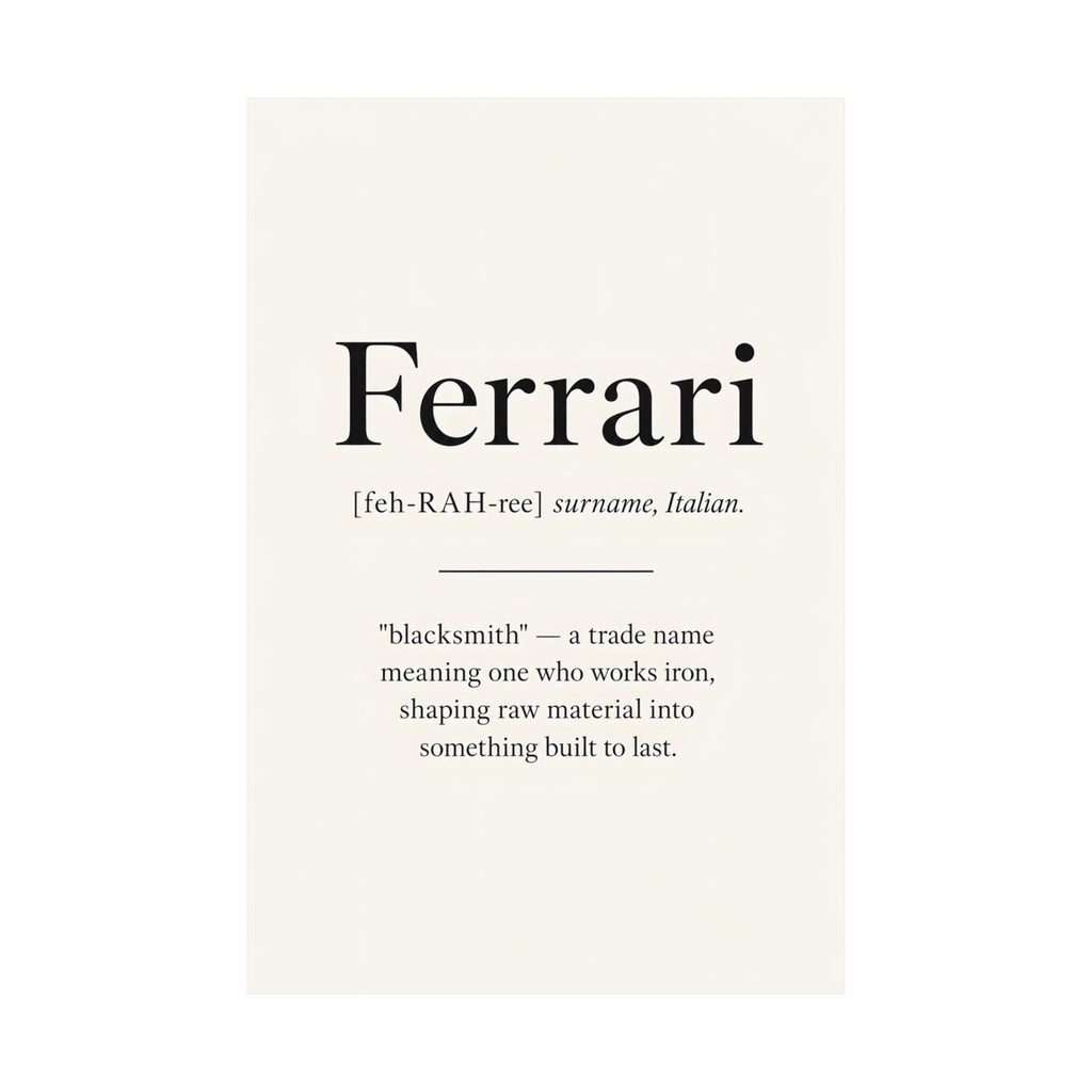 Ferrari, Italian