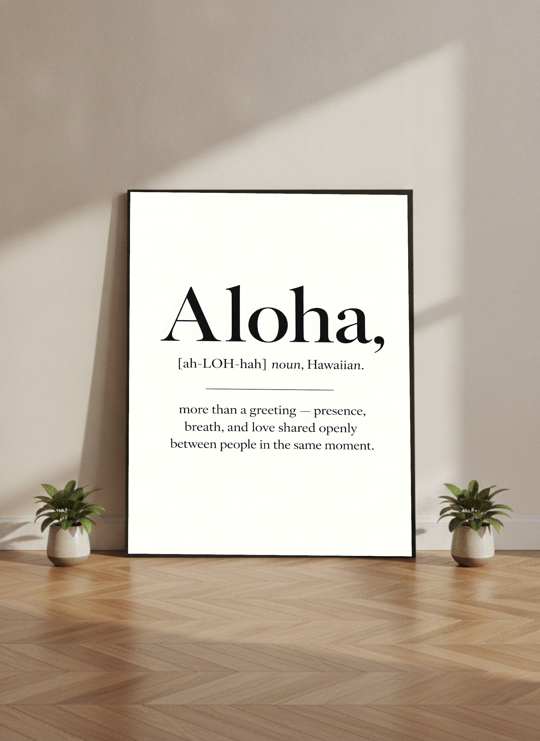 Aloha, Hawaiian
