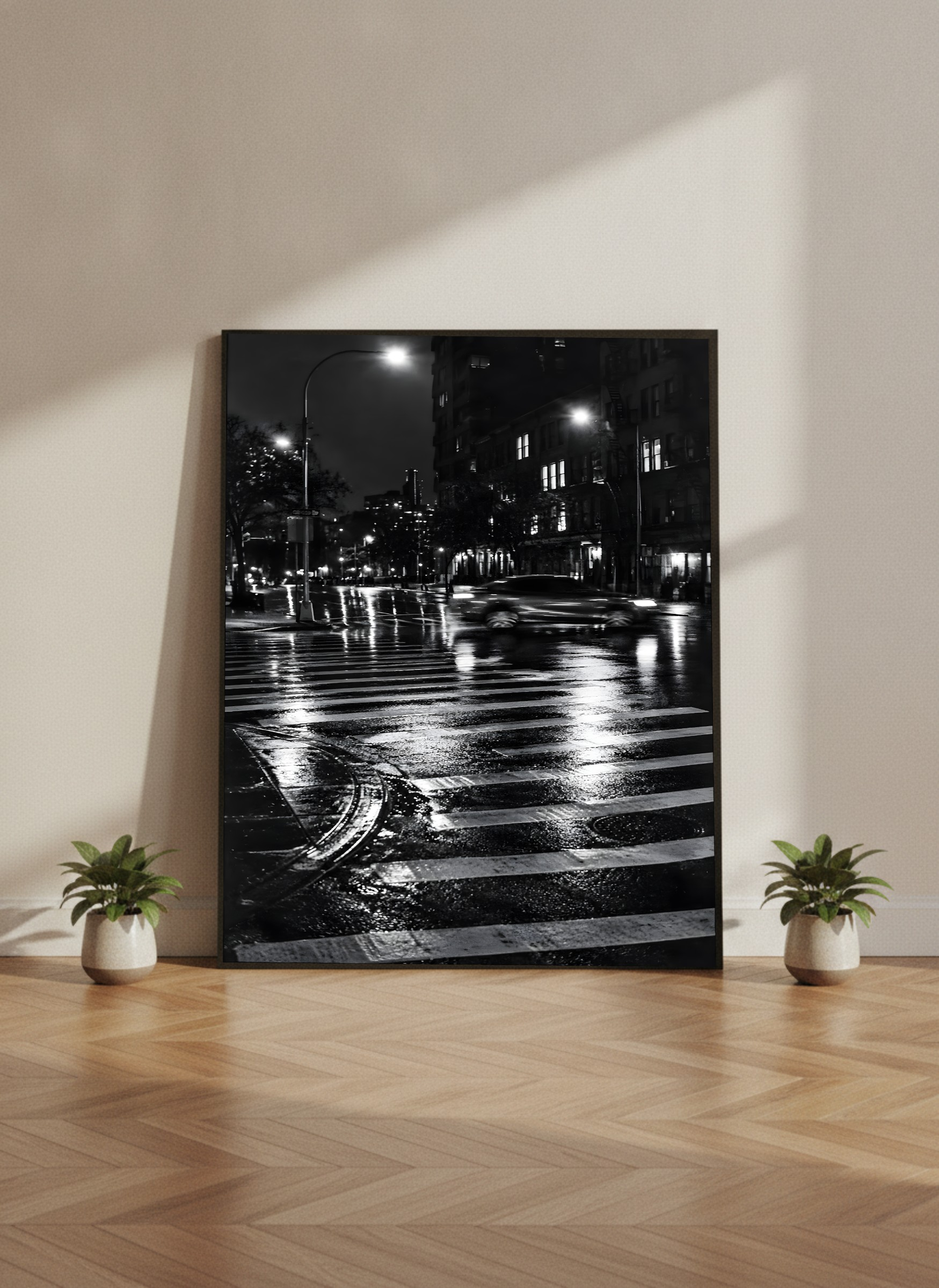 Noir The Crosswalk
