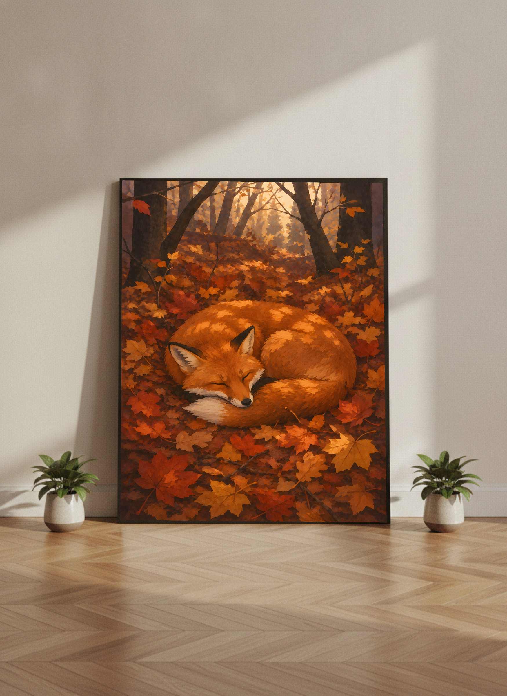 Sleeping Fox