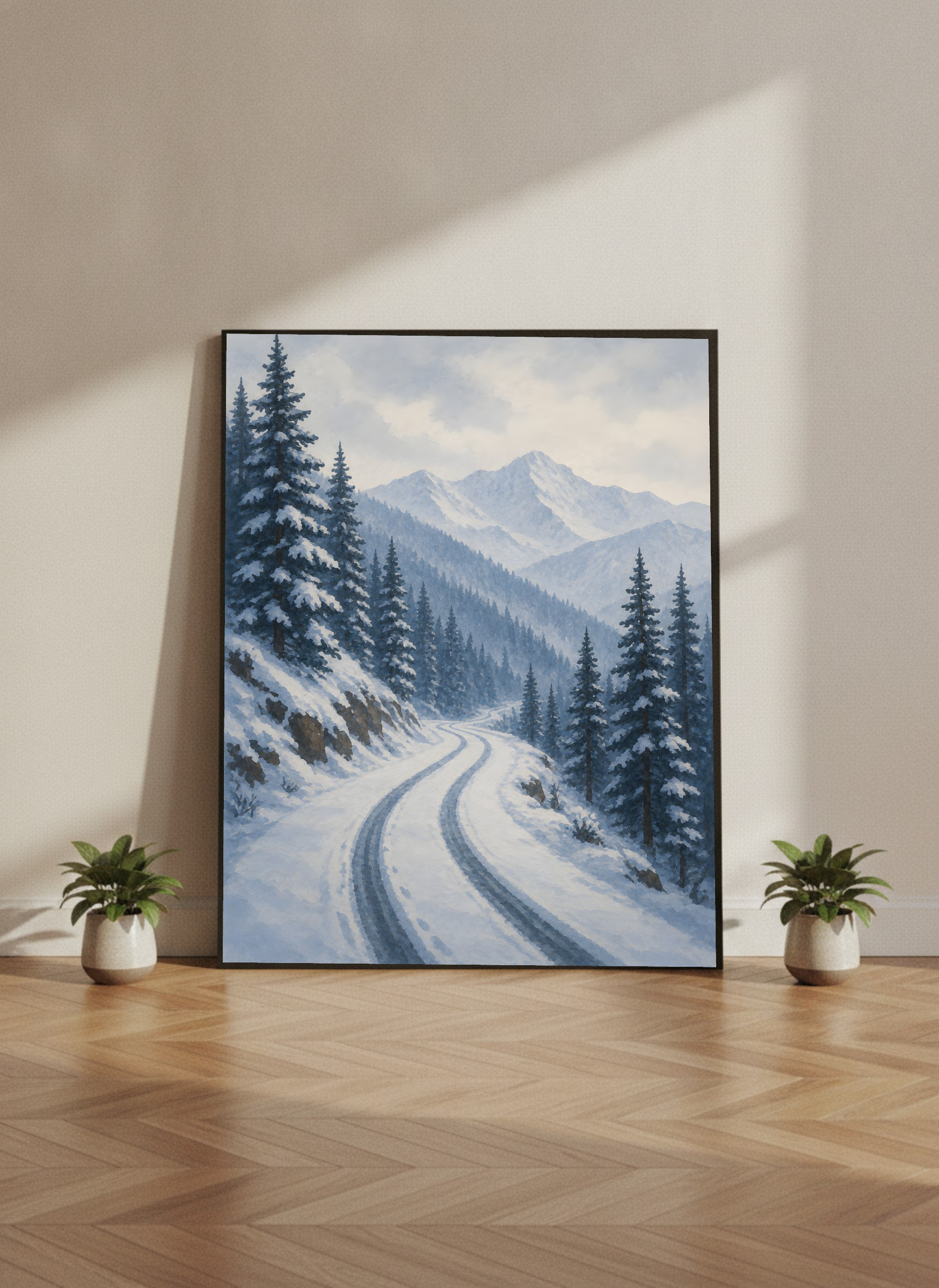 Snowy Tracks