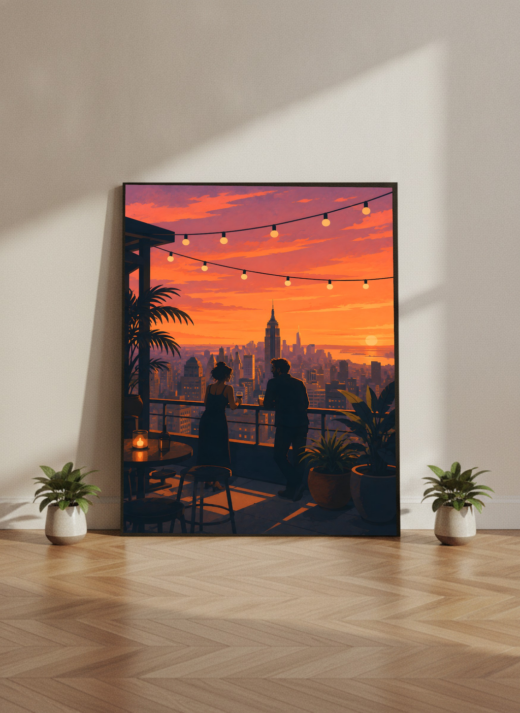 Rooftop Sunset
