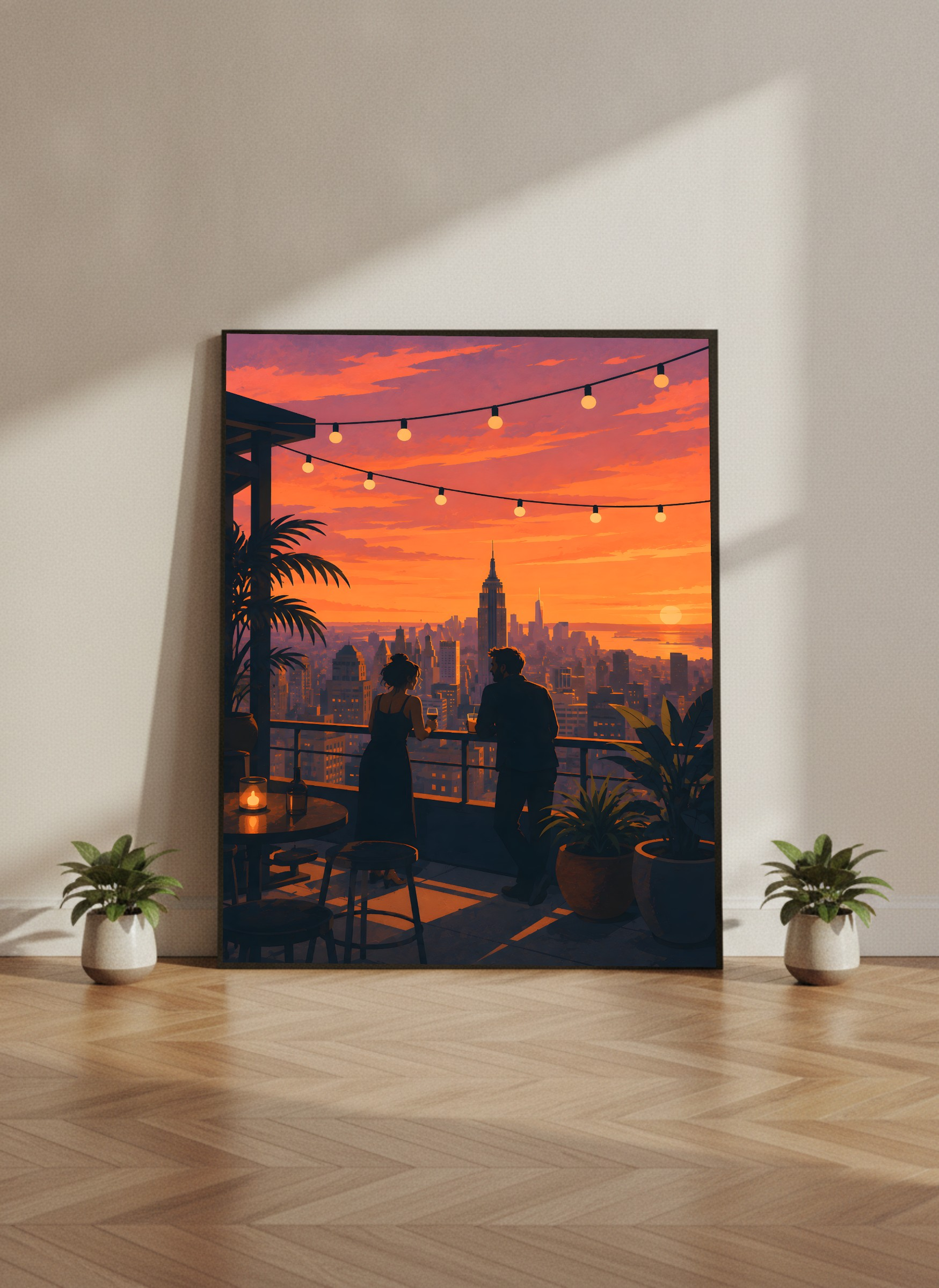 Rooftop Sunset