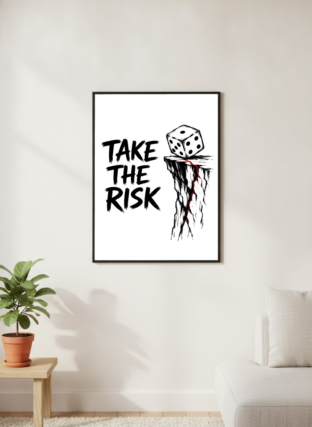 Roll The Dice On A Cliff