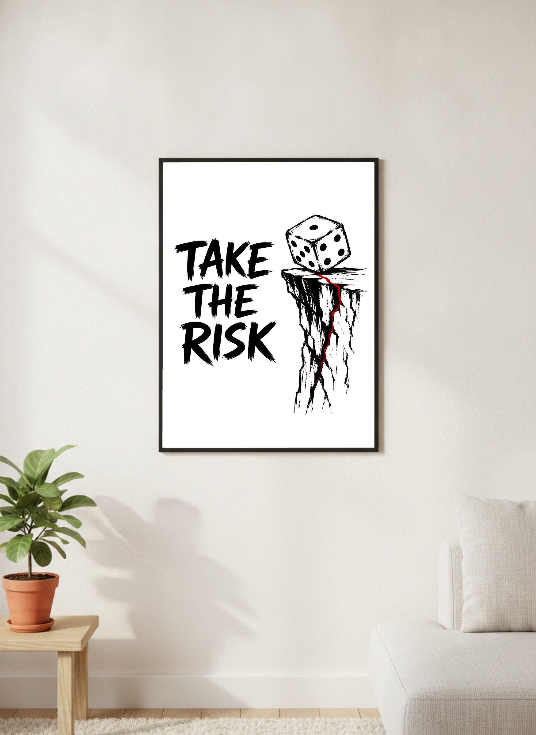Roll The Dice On A Cliff