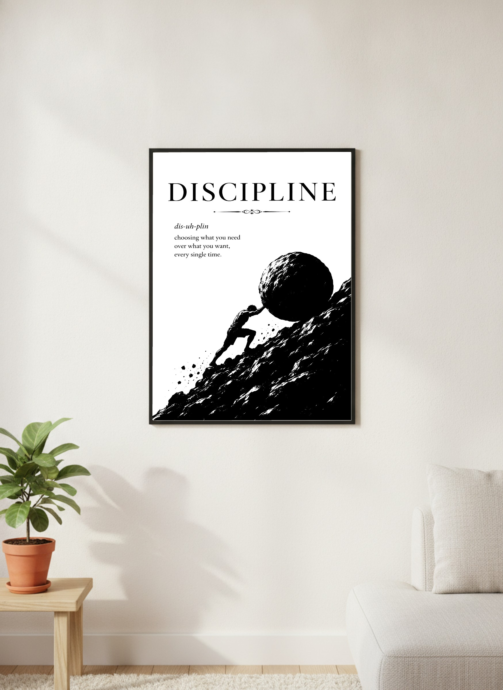Discipline Moves Boulders