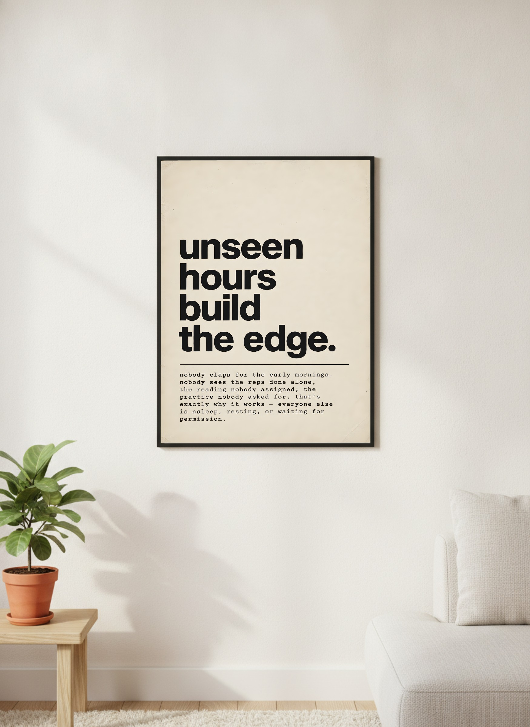 Unseen Hours