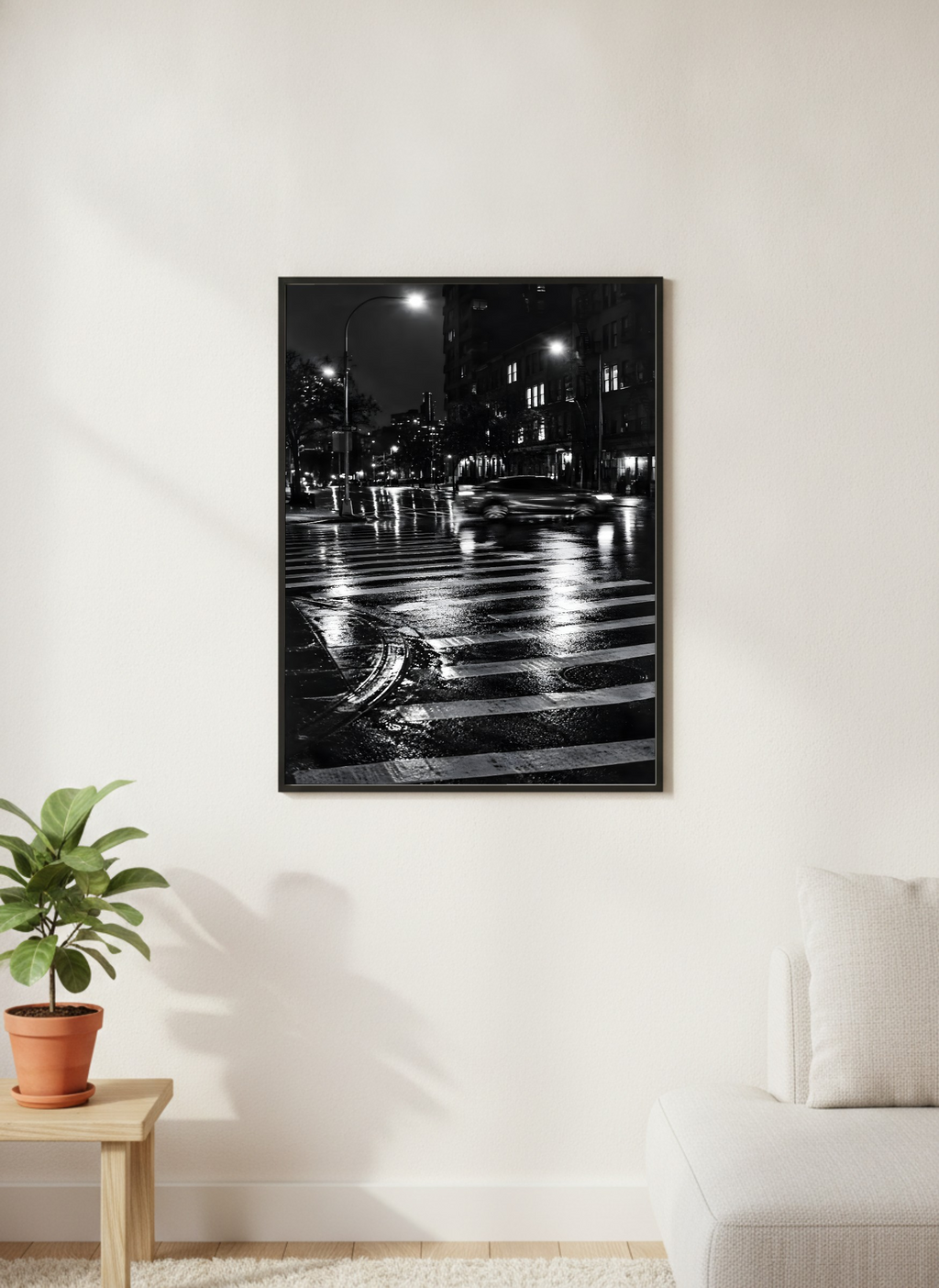Noir The Crosswalk