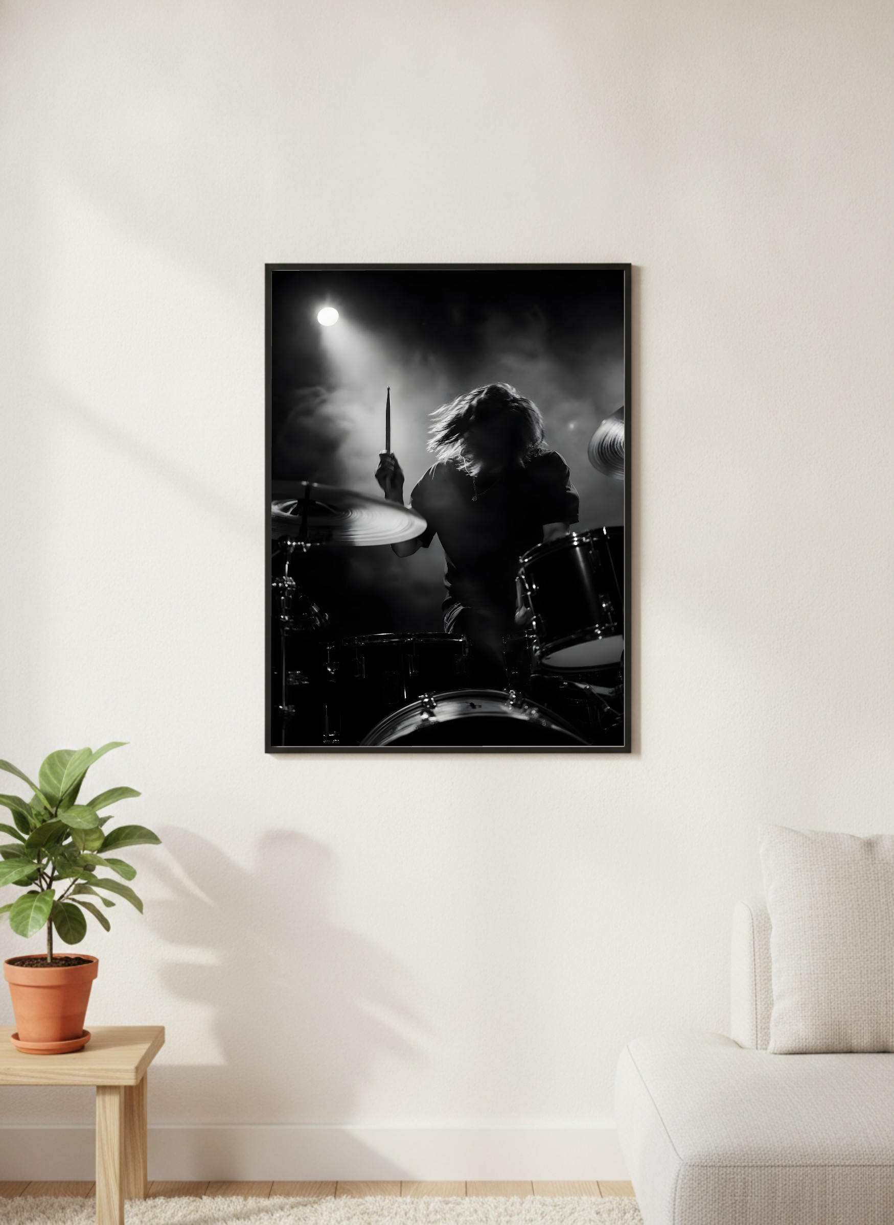 Noir Drummer