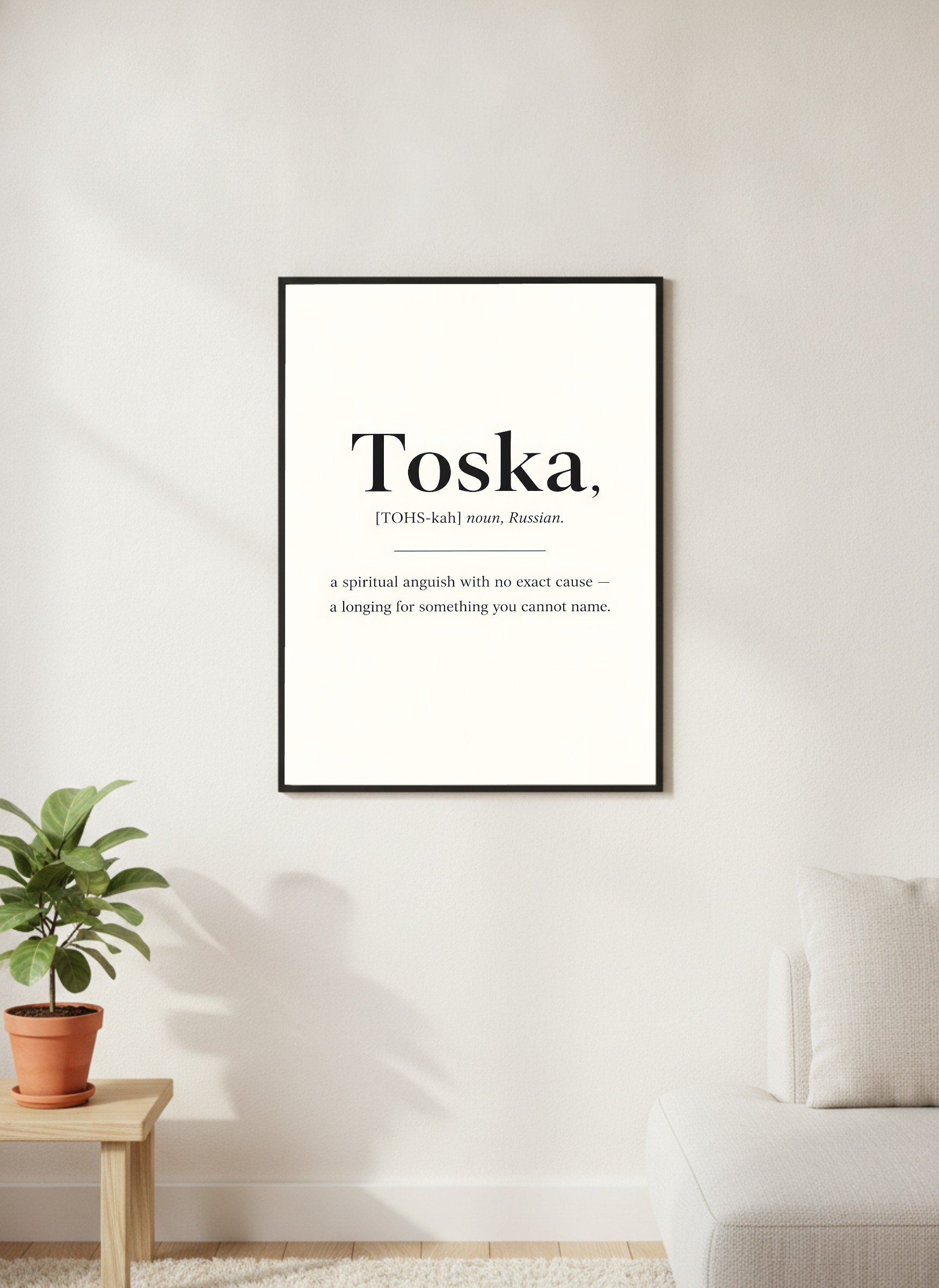 Toska, Russian