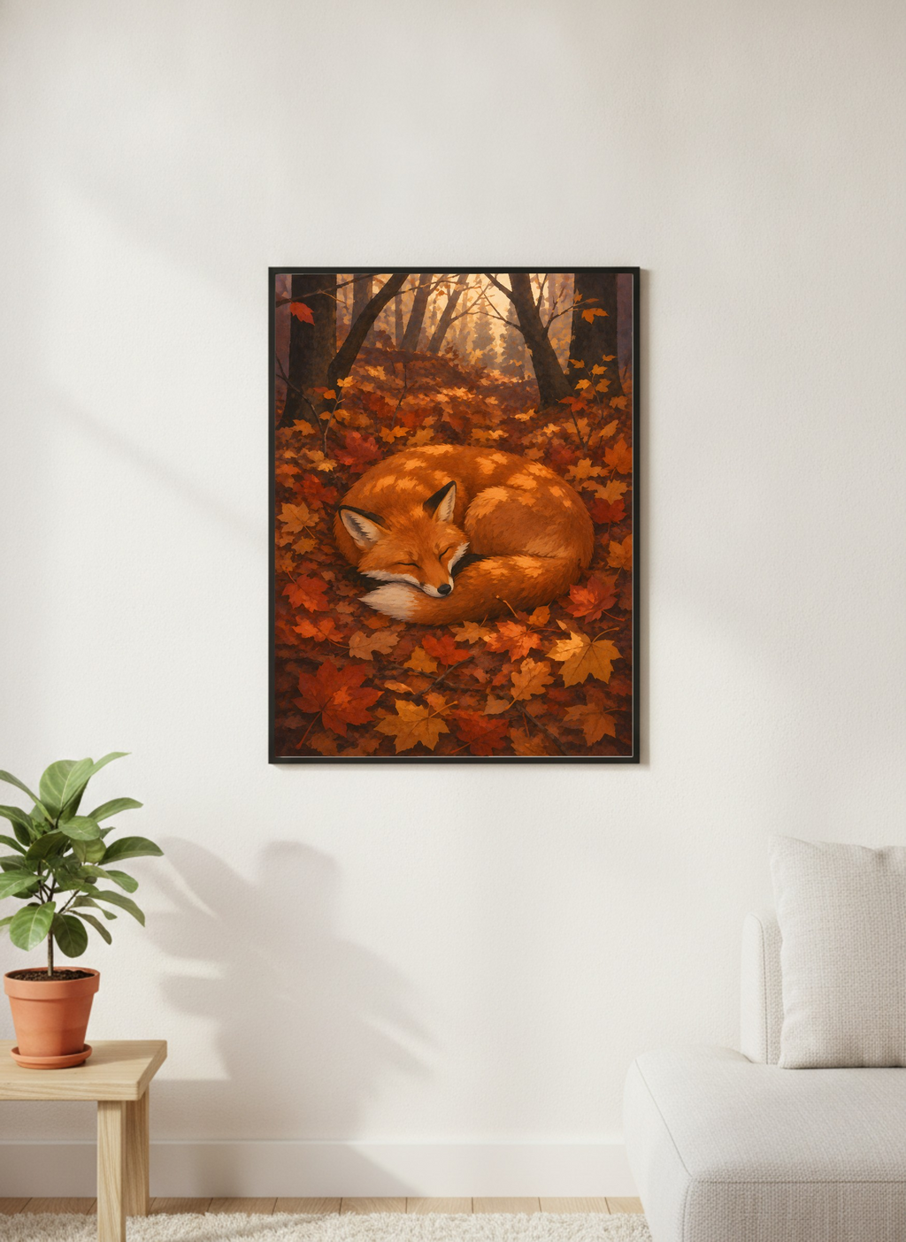 Sleeping Fox