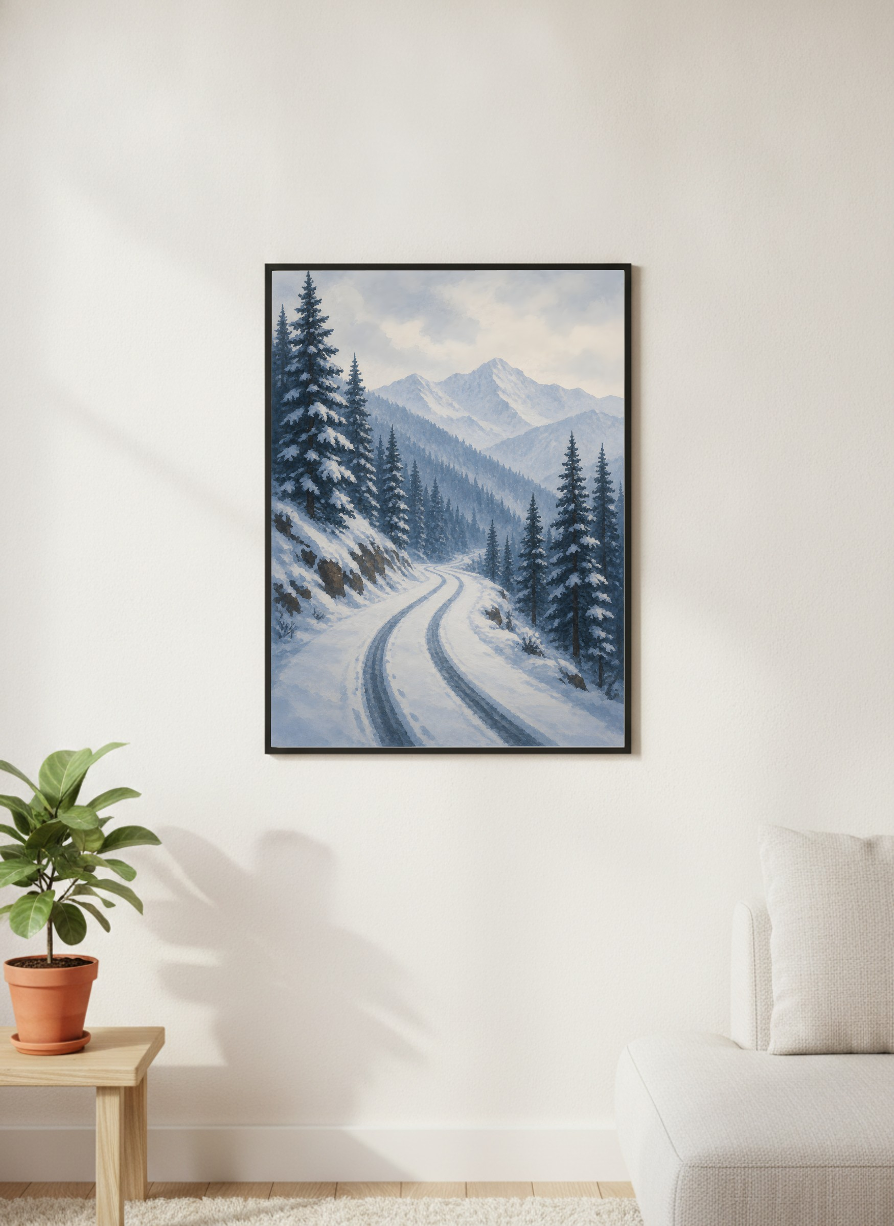 Snowy Tracks