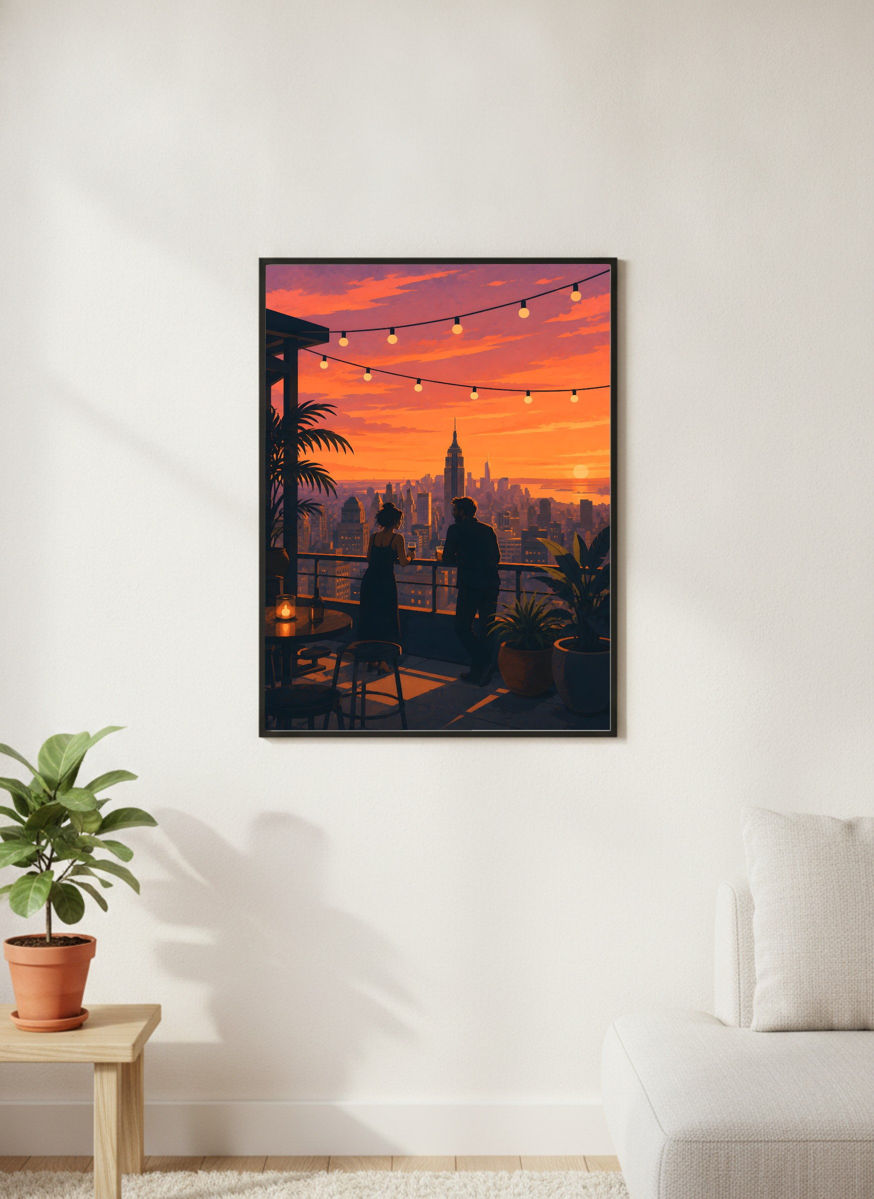Rooftop Sunset